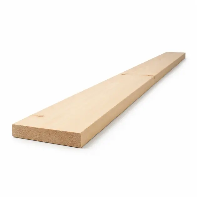 Štvorstranne hobľované dosky 100x25