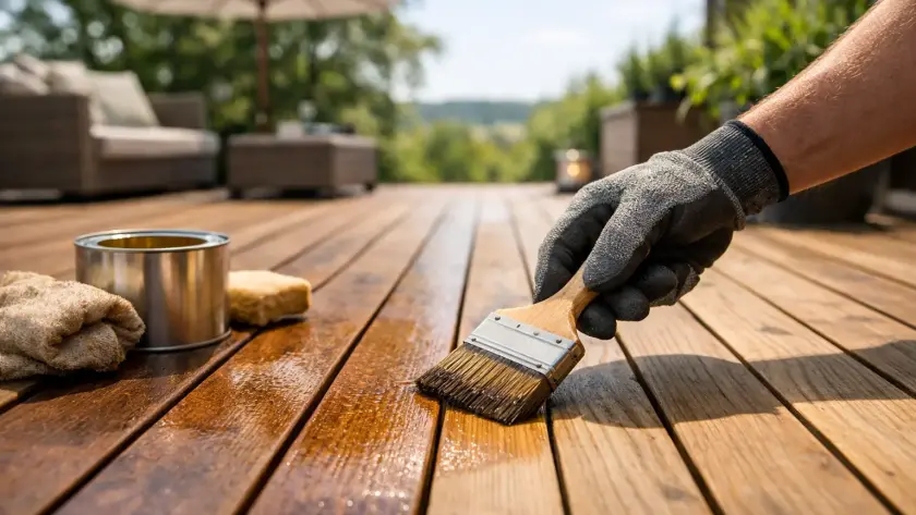 Ako ošetriť drevenú terasu, aby vydržala roky